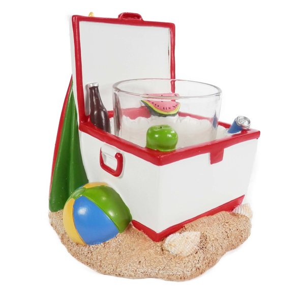 Yankee Candle Votive Tealight Candle Holder Beach Cooler Sand Summer Watermelon